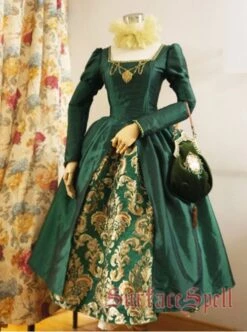 Surface Spell The Other Boleyn Girl One Piece Dress 4 Colors - Custom Sizing -MIMY Lolita Shop 1 4 500x672 3