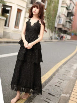 Cotton Backless Sexy Gothic Lolita Sling Dress -MIMY Lolita Shop 1 500x672 141