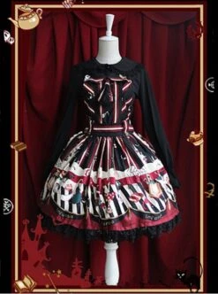 Halloween's Night Dark Magic Party Dress -MIMY Lolita Shop 1 500x672 151