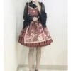 Gules Japanese Wind Soft Sister Bathrobe Cute Lolita Suspender Dress -MIMY Lolita Shop 1 500x672 153