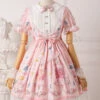 Blueberry Berry Series OP Printing Sweet Lolita Short Sleeve Dress -MIMY Lolita Shop 1 500x672 262