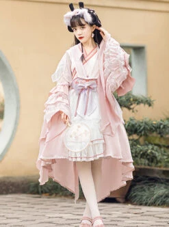 Cherry Blossom Festival Series OP Chinese Style Element Sweet Lolita Long Sleeve Dress 18 Cherry Blossom Festival Series OP Chinese Style Element Sweet Lolita Long Sleeve Dress -MIMY Lolita Shop 1 500x672 271