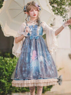 Moonlit Forest Series JSK Blue Chiffon Sweet Lolita Sling Dress 21 Moonlit Forest Series JSK Blue Chiffon Sweet Lolita Sling Dress -MIMY Lolita Shop 1 500x672 378
