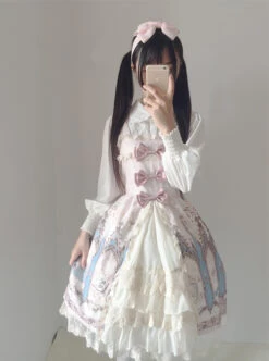 Japanese Traveller's Anthem Sweet Lolita Sling Dress -MIMY Lolita Shop 1 500x672 390