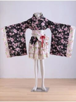 Japan Kawaii Lolita Sakura Kimono Dress Cosplay Costume -MIMY Lolita Shop 1 500x672 399