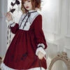Oath Roses Series OP Gothic Lolita Long Sleeve Dress -MIMY Lolita Shop 1 500x672 43