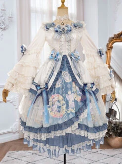 Vivienne Series Elegant Gorgeous Tea Party Style Classic Lolita Dress -MIMY Lolita Shop 1 500x672 534