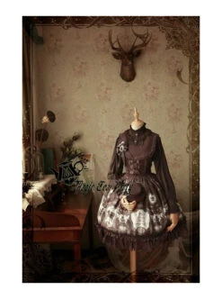 Magic Tea Party Raven And Writing-desk Series Classic Lolita JSK Sleeveless Dress -MIMY Lolita Shop 1 500x672 737