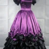Palace Style Black Ruffles Lolita Prom Dress (Extra Large) -MIMY Lolita Shop 1 500x672 888