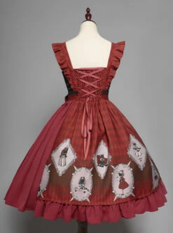 Ten Little Indians Series JSK Gothic Lolita Sling Dress -MIMY Lolita Shop 10 500x672 5