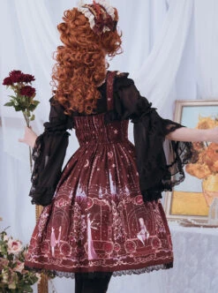 Astrology College Series PrintingJSK Classic Lolita Sling Dress -MIMY Lolita Shop 10 500x672 68