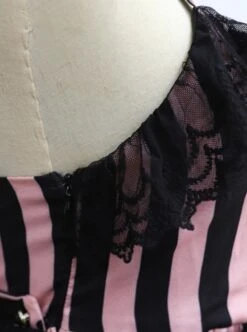 Striped Witch Cat Print Detachable Black Star Lace Net Yarn Halloween Gothic Lolita Sleeveless Dress 17 Striped Witch Cat Print Detachable Black Star Lace Net Yarn Halloween Gothic Lolita Sleeveless Dress -MIMY Lolita Shop 11 500x672 19