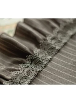 Elegant Slim Fit Detachable Halter Large Bow Striped Pocket Two-Wear Sling Classic Lolita Dress -MIMY Lolita Shop 11 500x672 56