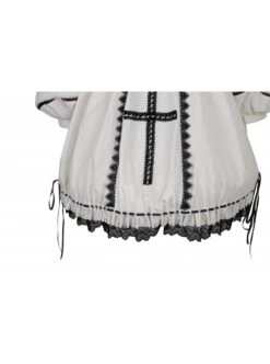 Devil Rabbit Series OP Autumn Winter Halloween Gothic Lolita Long Sleeve Dress With Detachable Plush Rabbit Ears Hat -MIMY Lolita Shop 12 500x672 13