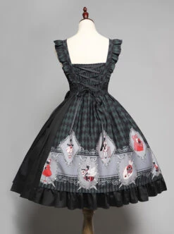 Ten Little Indians Series JSK Gothic Lolita Sling Dress -MIMY Lolita Shop 12 500x672 4