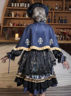 Divine Salvation Series OP Printing Retro Gothic Lolita Long Sleeve Dress Set 23 Divine Salvation Series OP Printing Retro Gothic Lolita Long Sleeve Dress Set -MIMY Lolita Shop 13 500x672 11