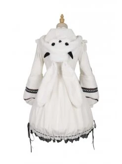 Devil Rabbit Series OP Autumn Winter Halloween Gothic Lolita Long Sleeve Dress With Detachable Plush Rabbit Ears Hat -MIMY Lolita Shop 15 500x672 7