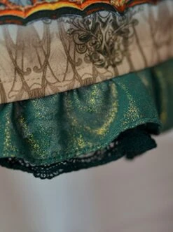 Prophetic Poem Series Multicolor Vintage Cotton Print JSK Classic Lolita Sleeveless Dress -MIMY Lolita Shop 16 500x672 3