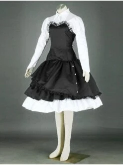 Charming Lady Cotton Gothic Lolita Dress 10 Charming Lady Cotton Gothic Lolita Dress -MIMY Lolita Shop 1 190 500x672 1