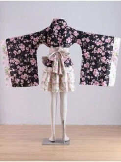 Japan Kawaii Lolita Sakura Kimono Dress Cosplay Costume -MIMY Lolita Shop 1 272 500x672 1