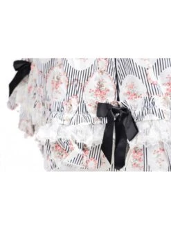 Sweet Charlotte Black Cotton Short Sleeves Womens Lolita Dress -MIMY Lolita Shop 1 277 500x672 1