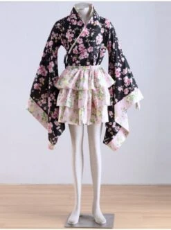 Japan Kawaii Lolita Sakura Kimono Dress Cosplay Costume -MIMY Lolita Shop 1 283 500x672 1