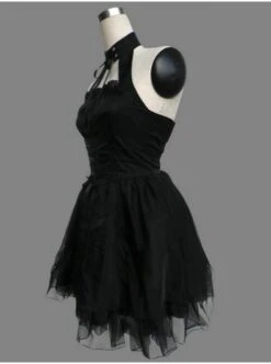 Black Sexy Gothic Lolita Dress -MIMY Lolita Shop 1 381 500x672 1