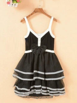Fashion Contracted Black Bowknot Gothic Lolita Sling Dress -MIMY Lolita Shop 2 500x672 126
