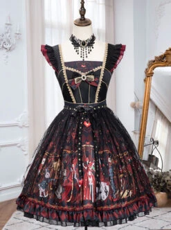 The Queen Of Hearts Series JSK Gothic Lolita Dress -MIMY Lolita Shop 2 500x672 180
