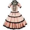 Pink Cute Bind Strap Short Sleeve Sweet Lolita Dress -MIMY Lolita Shop 2 500x672 212
