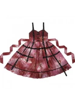 Bomb Strawberry Series JSK Sweet Hot Girl Strawberry Printing Sweet Lolita Red Sling Dress -MIMY Lolita Shop 2 500x672 409