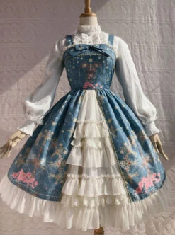 Peacock Cross Series JSK Classic Lolita Sling Dress -MIMY Lolita Shop 2 500x672 483