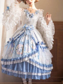 Vivienne Series Elegant Gorgeous Tea Party Style Classic Lolita Dress -MIMY Lolita Shop 2 500x672 499