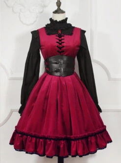 Retro Fairy Tale Style Gothic Lolita Sleeveless Dress -MIMY Lolita Shop 2 500x672 5