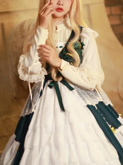 Chant Of The Temple Series JSK Classic Lolita Sleeveless Dress -MIMY Lolita Shop 2 500x672 505