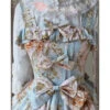 Magic Tea Party Veronica Series Light Blue Elegance Printing Classic Lolita Sling Dress -MIMY Lolita Shop 2 500x672 569