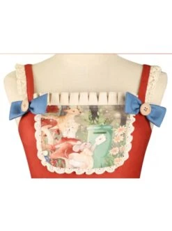 Secret Forest Tea Party Series JSK Cute Animal Print Bow Knots Button Decoration Classic Lolita Sleeveless Dress Set 10 Secret Forest Tea Party Series JSK Cute Animal Print Bow Knots Button Decoration Classic Lolita Sleeveless Dress Set -MIMY Lolita Shop 2 500x672 574