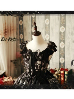 Magic Tea Party Seven Crimes Series Printing Classic Lolita Sleeveless Dress -MIMY Lolita Shop 2 500x672 584