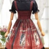 Old Castle Elves Series Retro High Waist Lolita Sling Dress -MIMY Lolita Shop 2 500x672 606
