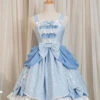 Dressy Dress Series Bowknot High Waist Classic Lolita Sling Dress -MIMY Lolita Shop 2 500x672 627