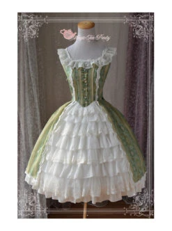 Magic Tea Party Aideli Series Palace Style Classic Lolita Sleeveless Dress -MIMY Lolita Shop 2 500x672 638