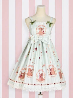 Pine Forest Monogatari Series Classic Lolita Sling Dress 9 Pine Forest Monogatari Series Classic Lolita Sling Dress -MIMY Lolita Shop 2 500x672 651