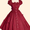 Elegant Short Sleeve Ruffles Classic Lolita Dress 1 Elegant Short Sleeve Ruffles Classic Lolita Dress -MIMY Lolita Shop 2 500x672 707