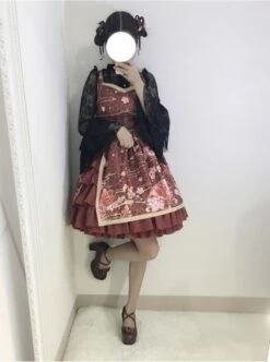 Gules Japanese Wind Soft Sister Bathrobe Cute Lolita Suspender Dress -MIMY Lolita Shop 3 500x672 138
