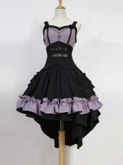 Seraph Night Series Elegant Gothic Lolita Sling Dress -MIMY Lolita Shop 3 500x672 188