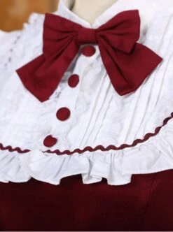 Retro Palace Style Flounced Sweet Lolita Long Sleeve Dress -MIMY Lolita Shop 3 500x672 240