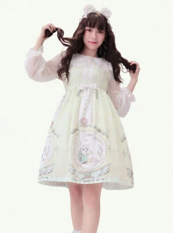 The Little Bear's Adventures Series Sweet Lolita Sling Dress -MIMY Lolita Shop 3 500x672 303
