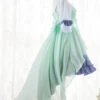 Marine Princess Series Sweet Lolita Gradient Sling Dress And Short Sleeve Lining