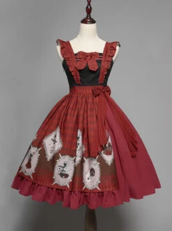 Ten Little Indians Series JSK Gothic Lolita Sling Dress -MIMY Lolita Shop 3 500x672 32