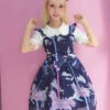 Unicorn Carousel Series Flying Sleeves Sweet Lolita Dress -MIMY Lolita Shop 3 500x672 413